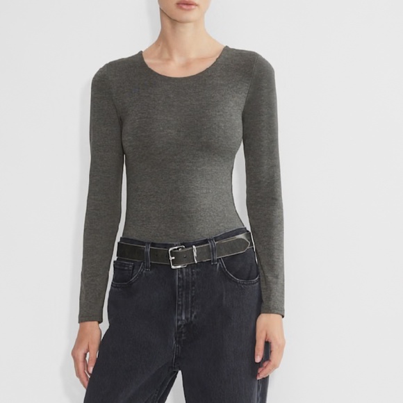 CONTOUR CREW LONGSLEEVE BODYSUIT - Picture 3 of 3